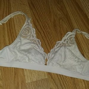 Victoria secret pink lace bralette